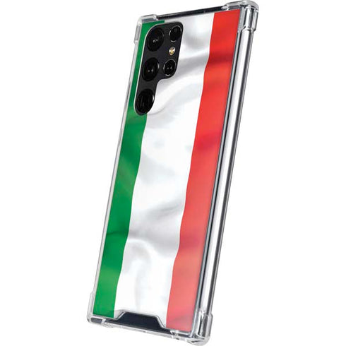 Italy Flag Galaxy S24 Ultra Clear Case